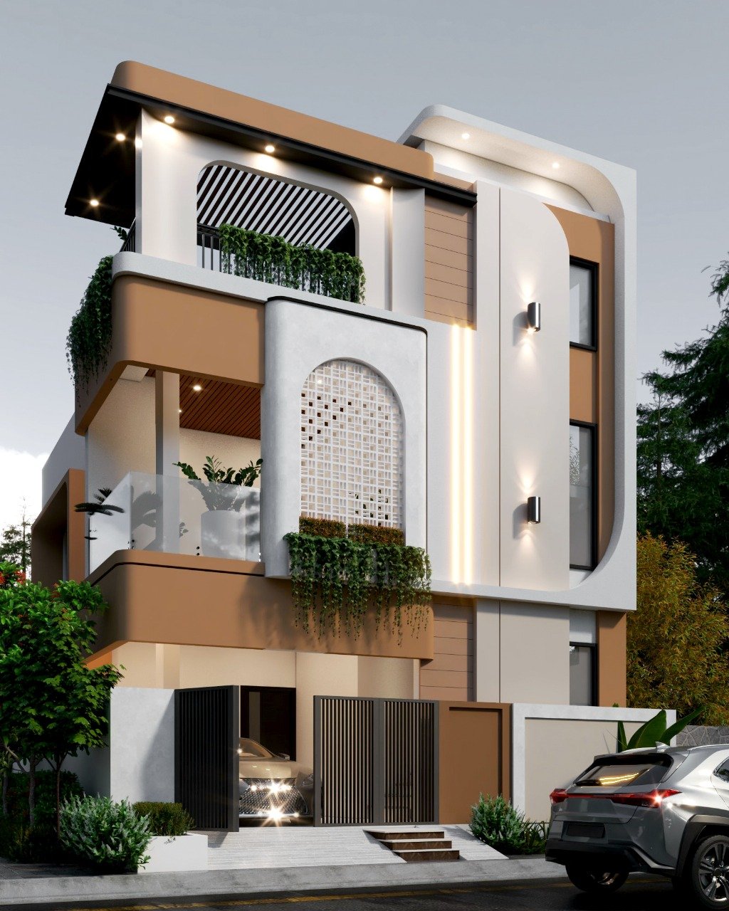 Luxury Contemporary Villa Render